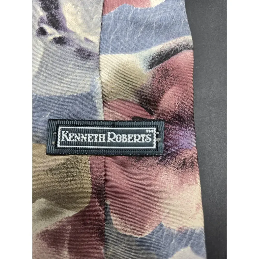 Kenneth Roberts Floral Men's Neck Tie - 56